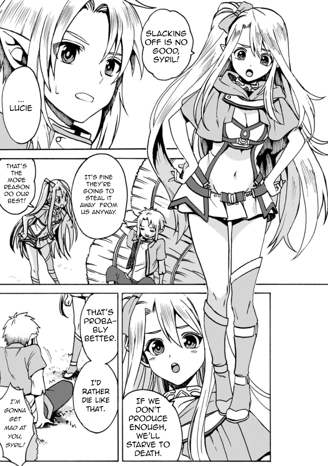 Elf Tensei Kara no Cheat Kenkokuki Chapter 1.1 5